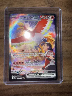 Pokemon TCG Ethan's Ho-Oh EX Sir 230/182 Destined Rivals Mint/Nm Condition - Image 4