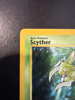 Pokemon TCG Jungle Scyther Holo Rare Card 10/64 No Symbol Error, Misprint - Image 4