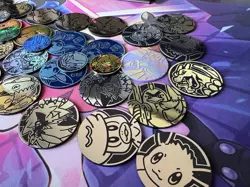 Official Pokemon TCG Coins, Lot Of 44 W/ Dupilcates - Image 3