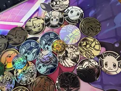 Official Pokemon TCG Coins, Lot Of 44 W/ Dupilcates - Image 4