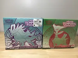 2 Sealed Pokemon Temporal Forces ETBs - Collector Set - Image 1