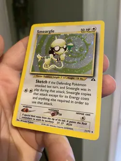 Smeargle 11/75 - Neo Discovery Holo Pokemon Card Vintage WOTC HP - Image 5