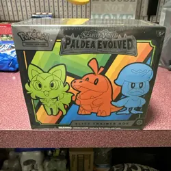 Paldea Evolved Elite Trainer Box ETB Sealed Scarlet Violet Pokemon TCG - Image 1