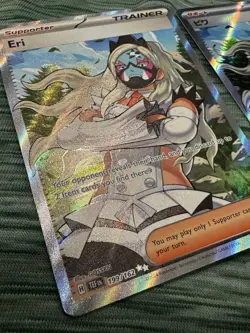 Pokemon TCG Eri Temporal Forces Full Art Trainer 2 Card Lot NM - Image 2