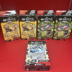 5X Pokemon Battle Deck New Sealed 60 card ready to play Melmetal, Tapu Koko - Image 1