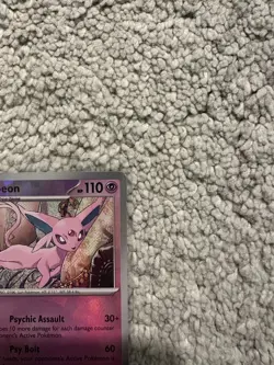 Espeon (Poke Ball Pattern) 033/131 SV: Prismatic Evolutions NM Pokemon Card TCG - Image 3