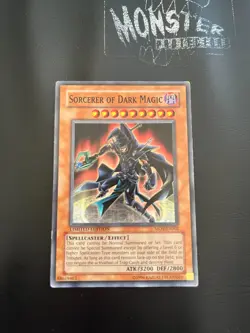 YUGIOH SORCERER OF DARK MAGIC COMMON MOV-EN002 LIMITED EDITION - Image 1