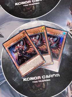 X3 Fiendsmith Engraver Ultra Rare 1st Edition RA04-EN049 YuGiOh! PLAYSET - Image 1