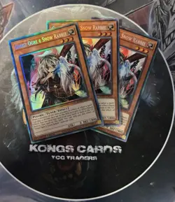 Ghost Ogre & Snow Rabbit X3 PLAYSET RA04-EN015 Collectors Rare YuGiOh! - Image 1