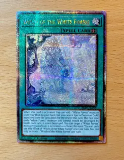 Witch of the White Forest (Quarter Century Secret Rare) ALIN-EN058 1st Edition - Image 2