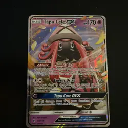 Tapu Lele GX 60/145 Ultra Rare Guardians Rising Pokemon Trading Card - Image 1