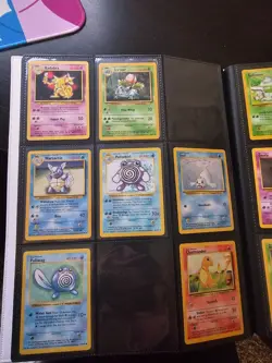 pokemon cards binder collection vintage - 1st edition, base set, etc - Image 2