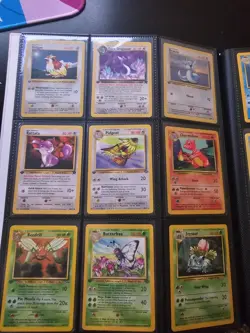 pokemon cards binder collection vintage - 1st edition, base set, etc - Image 3
