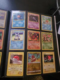 pokemon cards binder collection vintage - 1st edition, base set, etc - Image 4