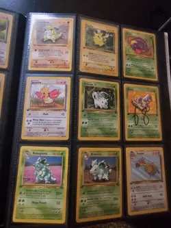 pokemon cards binder collection vintage - 1st edition, base set, etc - Image 5