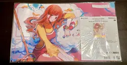 One Piece TCG Playmat Bandai Card Games Fest 24-25 Edition W/ Nami & Zeus Promo - Image 1
