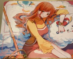 One Piece TCG Playmat Bandai Card Games Fest 24-25 Edition W/ Nami & Zeus Promo - Image 3