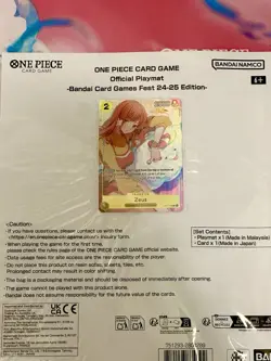 One Piece TCG Playmat Bandai Card Games Fest 24-25 Edition W/ Nami & Zeus Promo - Image 5