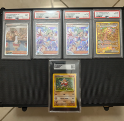 Pokemon TCG Graded Card Slab Lot PSA - 5 Cards - Jasmines Gaze, Lisia's Appeal - Image 1