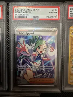 Pokemon TCG Graded Card Slab Lot PSA - 5 Cards - Jasmines Gaze, Lisia's Appeal - Image 4