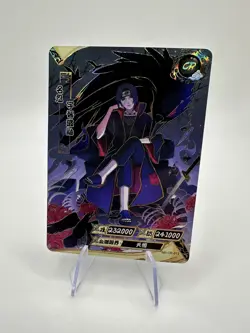 KaYou Naruto TCG CCG Trading Card Uchiha Itachi SSP NR-CR-013 super rare box hit - Image 1