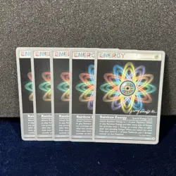 5 Rainbow Energy 81/92 2007 World Championships Pokemon Card - Image 1
