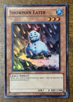 Yu-Gi-Oh Snowman Eater TU05-EN003 Card Set of 3 NM - Image 4