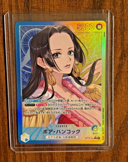 Boa Hancock Alt Art OP14-041 L The Azure Sea's Seven ONE PIECE Card Japanese - Image 2