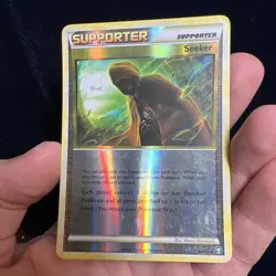 Seeker 88/102 Reverse Holo HGSS Triumphant Pokemon Card Mew Art - Image 4