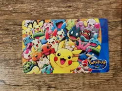 Poke Park PokePark Special Japanese Pokemon Edy Card - Pikachu - Image 2