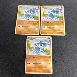 Lucario 19/95 Unleashed Pokemon Card Non-Holo Rare 3 - Image 1