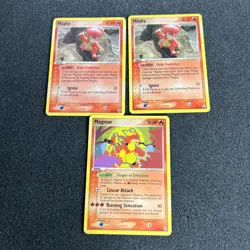 Magmar 21/92 Magby 58/92 EX Legend Maker Pokemon Card Non-Holo 3 - Image 1