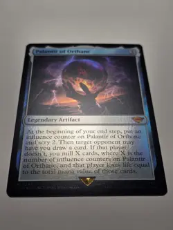 Palantir of Orthanc (Foil) LTR 247 Mythic magic mtg card lotr Near Mint+ NM - Image 2