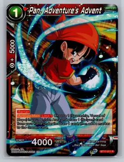 Dragon Ball Super Card Game #BT17-011 Pan, Adventure's Advent Foil - Image 1