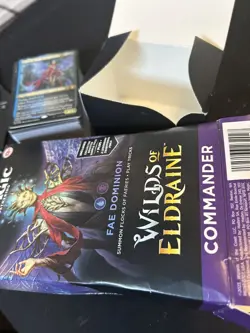 Preowned Magic The Gathering: commander Wilds Of Eldraine Fae dominion - Image 2