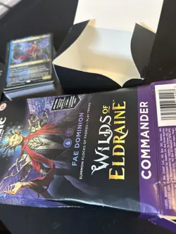 Preowned Magic The Gathering: commander Wilds Of Eldraine Fae dominion - Image 5