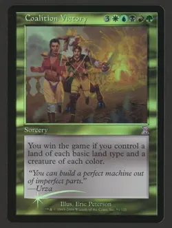 COALITION VICTORY Time Spiral Timeshifted Foil NM/MINT [Nostalgium] - Image 1