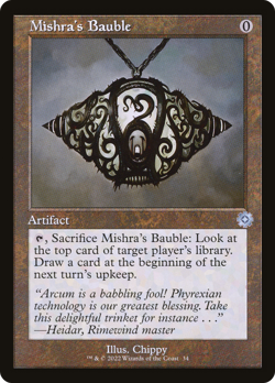Mishra's Bauble (Foil) - 34 - The Brothers' War Retro Artifacts- Near Mint - MTG - Image 1