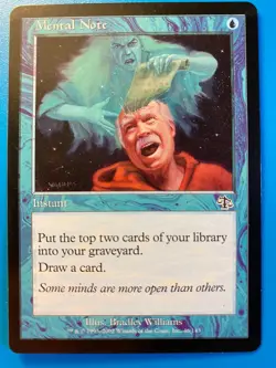 MTG 1x Mental Note #46 Judgment Pauper Legacy Magic the Gathering x1 NM - Image 1