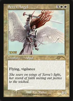 Serra Angel [30th Anniversary Promos] Lightly Played Foil - Image 1