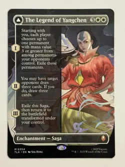 The Legend of Yangchen (Borderless) Avatar: The Last Airbender 354 Regular MTG - Image 1