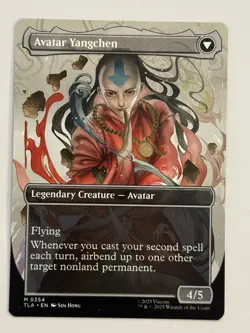 The Legend of Yangchen (Borderless) Avatar: The Last Airbender 354 Regular MTG - Image 2