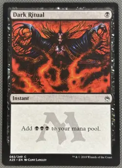 Dark Ritual (#A25-82) MASTER 25 NM MTG - Image 1