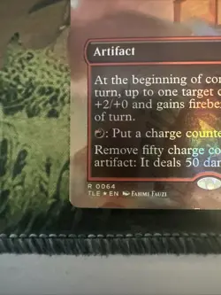 Fire Nation Turret (Borderless) Foil - Avatar: The Last Airbender Magic MTG NM - Image 2
