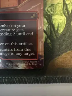 Fire Nation Turret (Borderless) Foil - Avatar: The Last Airbender Magic MTG NM - Image 3