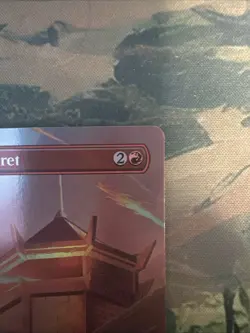 Fire Nation Turret (Borderless) Foil - Avatar: The Last Airbender Magic MTG NM - Image 4