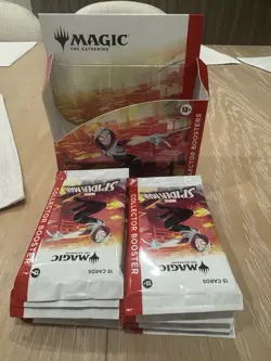 Magic The Gathering Marvel’s Spider-Man Collector Booster Box 12 Packs - Image 1