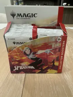 Magic The Gathering Marvel’s Spider-Man Collector Booster Box 12 Packs - Image 4