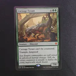 Carnage Tyrant - NM - Ixalan - MTG - Image 1