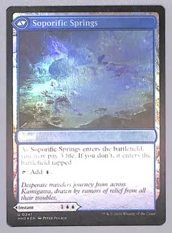 Sink into Stupor // Soporific Springs - Foil - 241 - Modern Horizons 3 (MH3) MTG - Image 2